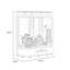 Aquarium moderne en acrylique 150-180 gallons Eco-129411392-129411393