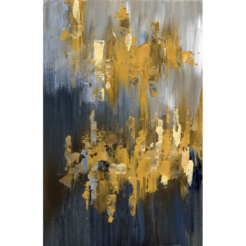 Or abstrait I, H 18 po x l 12 po