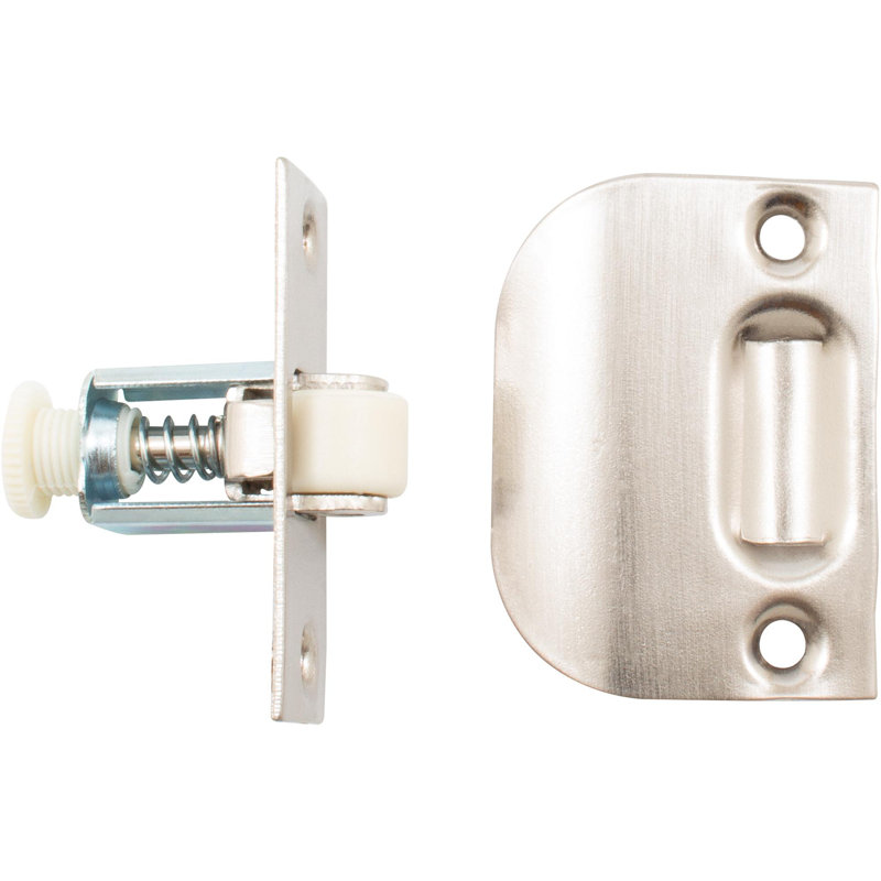 Roller Catch, Nickel satiné