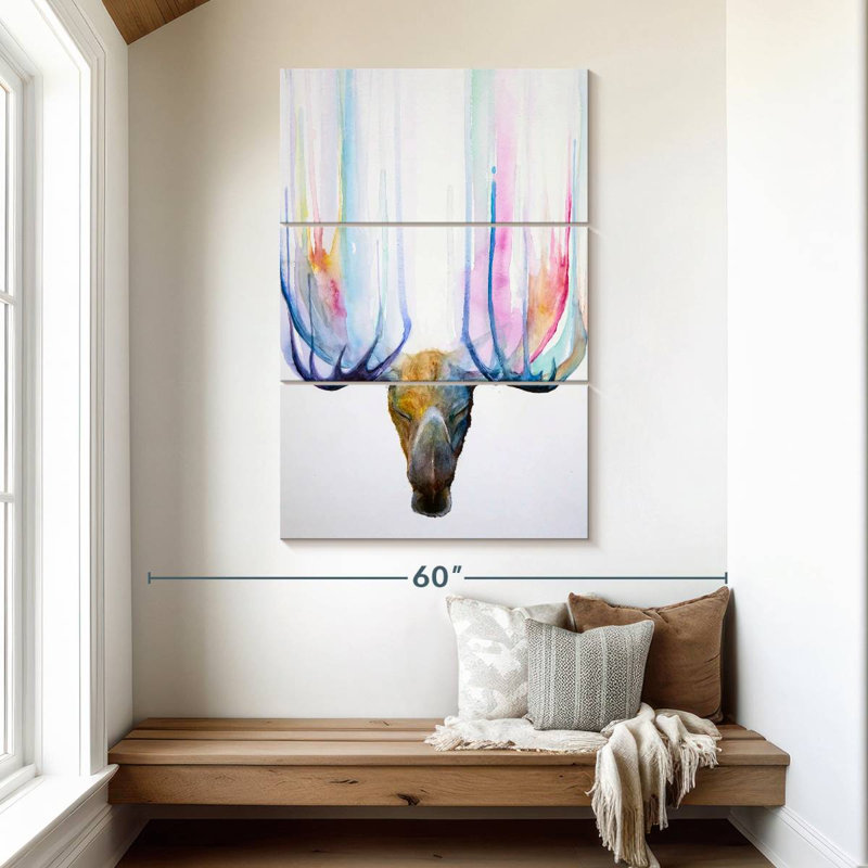 Brampt Moose Zen, 50" H x 32" W
