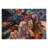 Sumptuously Printed Goblen Fabric Rug with a Vibrant Geometric Pattern to Enliven Your Living Space-548339818