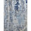 Hand Knotted Abstract Area Rug in Blue