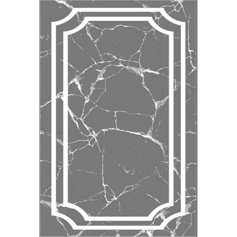 Luxurious Velvet Area Rug (4.6 x 7.2 ft), 100% Antibacterial Fabric, Non-Slip Cotton Backing, Pile Height: 0.4 in | Machine Washable, 3D Digital Print Design | Perfect for Living Room & Bedroom Decor, Soft & Durable