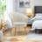 Velvet Barrel Chair-798772429