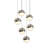Grapes 6 - Light LED Cluster Pendant-14262542-14262543-87058778