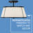 Hinkley Clarke Medium Semi-Flush Mount Ceiling Light-101221378