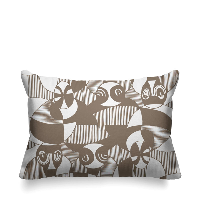 Housse de coussin d'extérieur et insert, Ombre