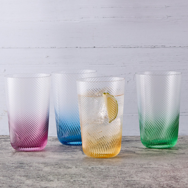 Swirl Hiball Tumblers