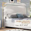 Lit rembourré Modern avec tête de lit courbée Modern-394626844-394626843