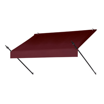 Awning in a Box Designer 4 ft. W x 3 ft. D Woven Acrylic Retractable Standard Window Awning