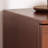 Light-coffee Solid + Manufactured Wood Accent Cabinet