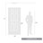 Mila Glass LED Flush Mount-52412149-52412150