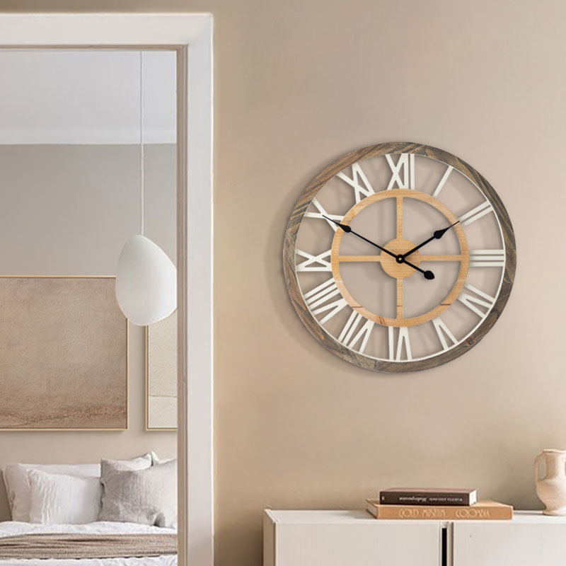 Wiggs Wood Wall Clock