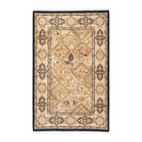 Classic One-of-a-Kind 2'8" X 4'1" Hand Knotted Area Rug