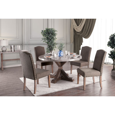 Eichler 4 - Person Pedestal Dining Set