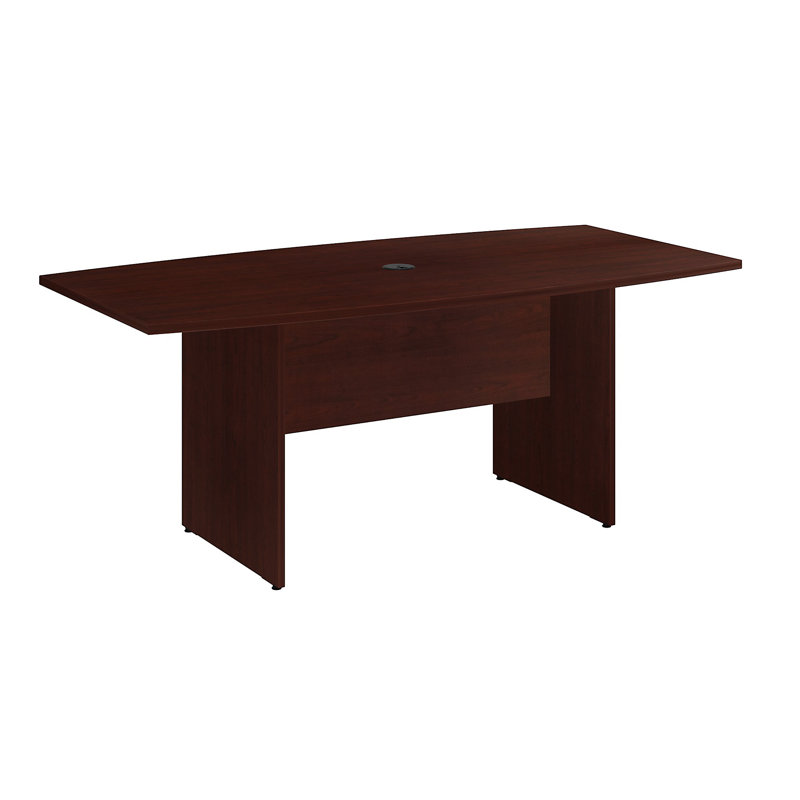 Table de conférence en forme de bateau BBF, Moisson de cerise