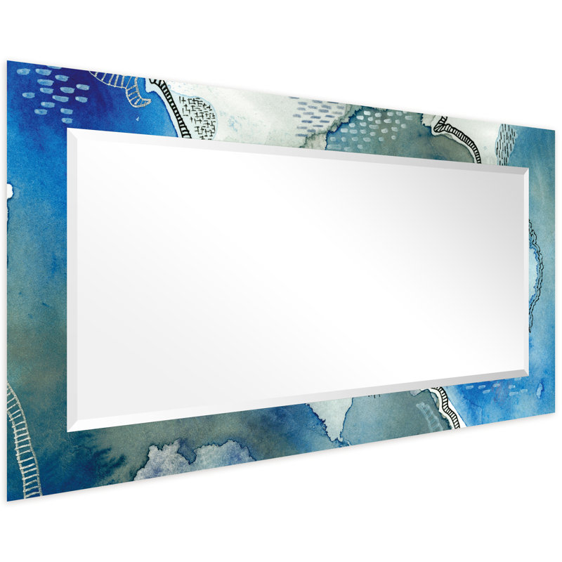 Chaim Glass Flat Mirror, 54" x 28"