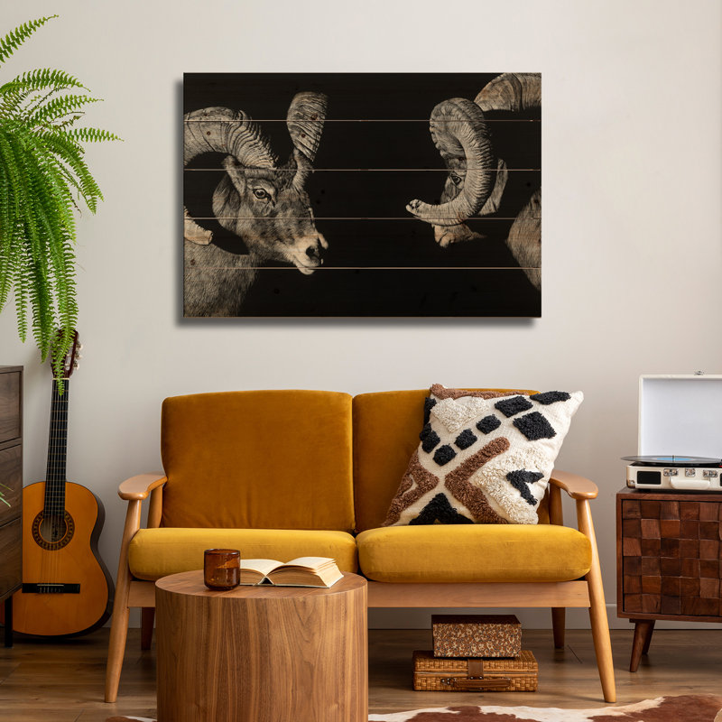 «Wood Scratchboard I» par Julie T. Chapman, H 18 po x l 26 po