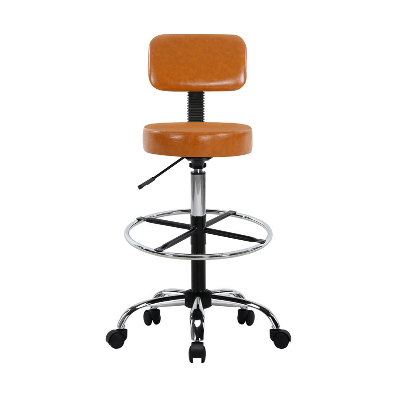 Ensemble de 4 chaises à dessin, Caramel