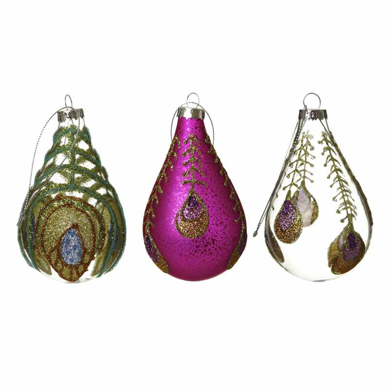 10cm Glass Bauble
