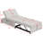 Multi-Function Folding Chair Bed With Storage Pocket And USB Port-885667844