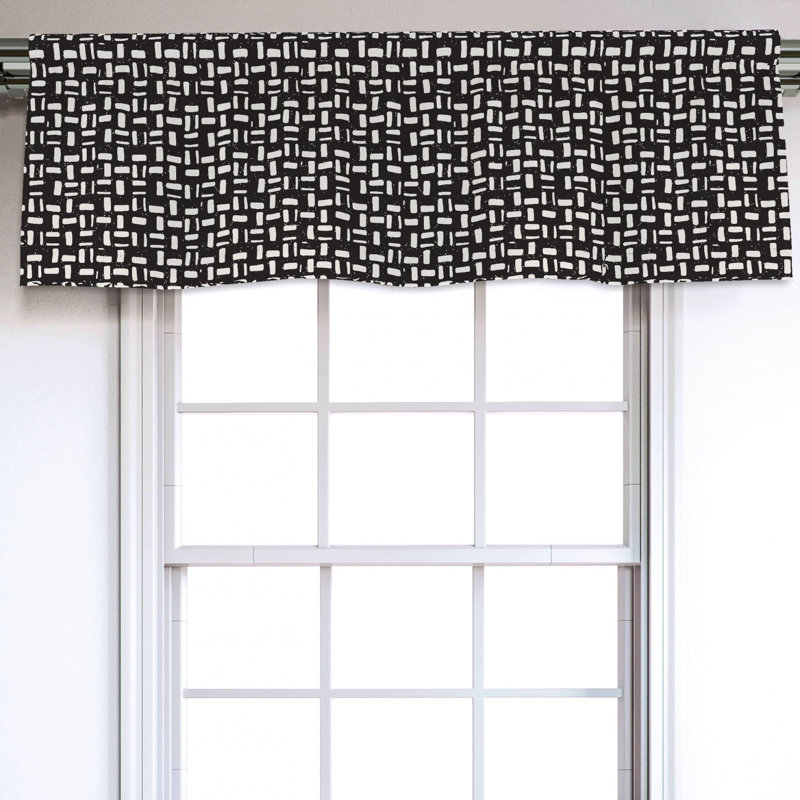 Sateen Ruffled Window Valance