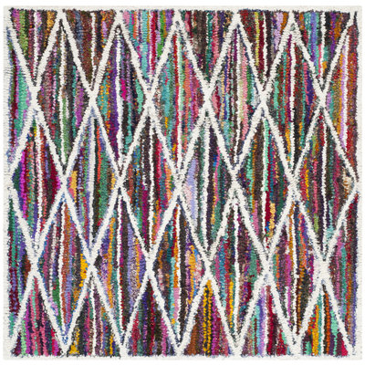 Anaheim Hand Tufted Performance Geometric Rug