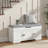 3-Door Shoe Organizer with Adjustable Shelf and Flip-Top Seat