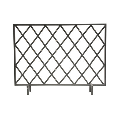 Kiriana 1 Panel Iron Fireplace Screen