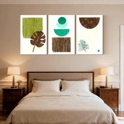 Contemporary Boho Abstract Nature Inspired
