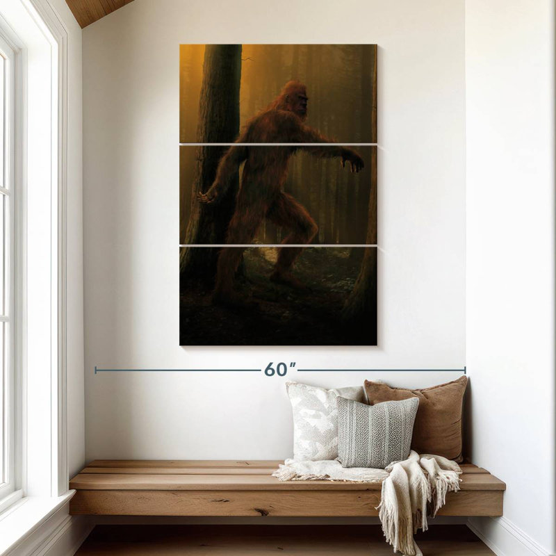 Kelan Bigfoot, 50" H x 32" W