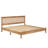 Monaco Farmhouse Solid Wood Bed with Chunky, Sturdy Posts - Rustic Style-785599298