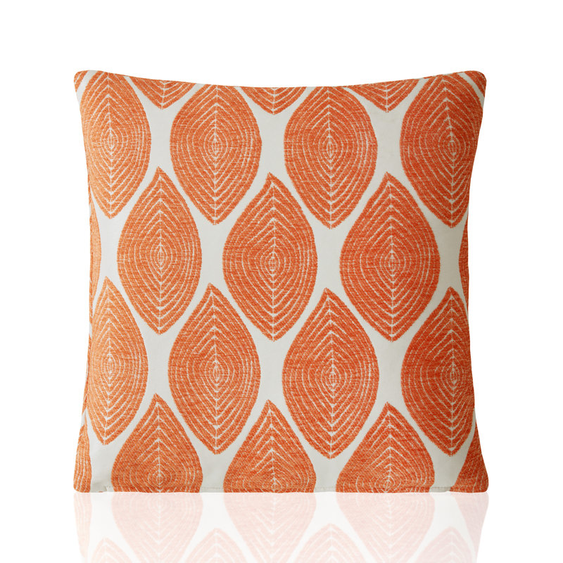 Demian Chenille Cushion Cover, Cantaloupe