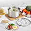 3.79L Stainless Steel Saucepan
