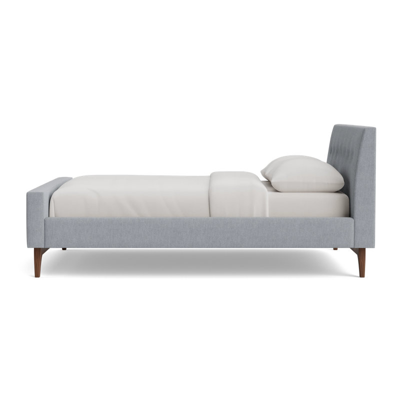 Tyler Bed, Performance Weave - Zinc, California King