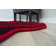 Tapis à motif floral rouge Kunzler