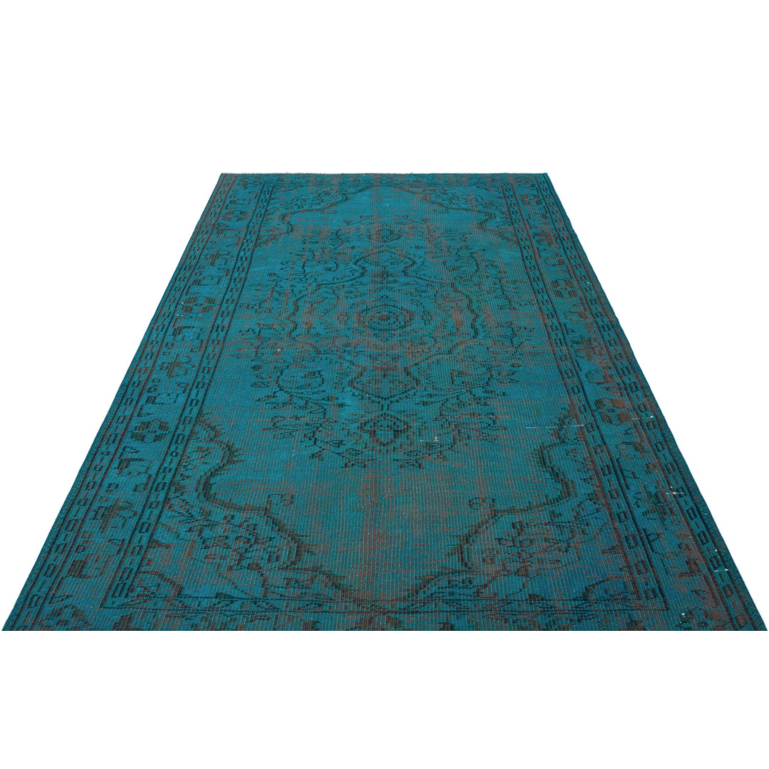 Square Moses Hand Knotted Area Rug