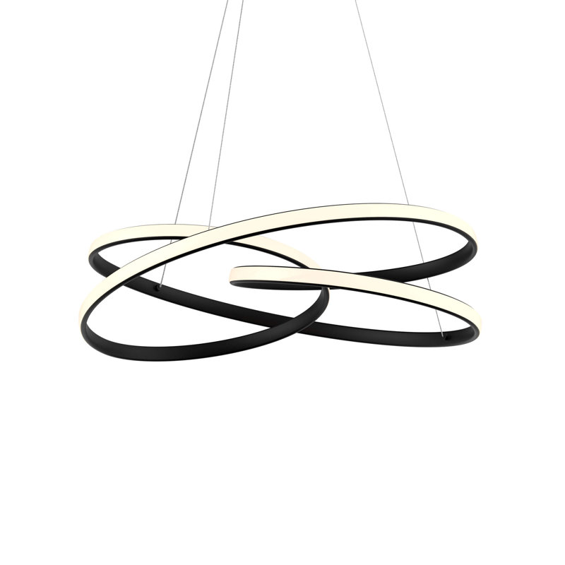Luminaire suspendu à DEL Twist 20 pouces