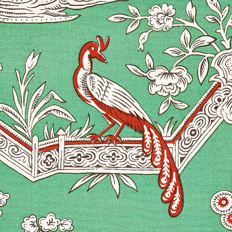 Matsudana Fabric, Jade