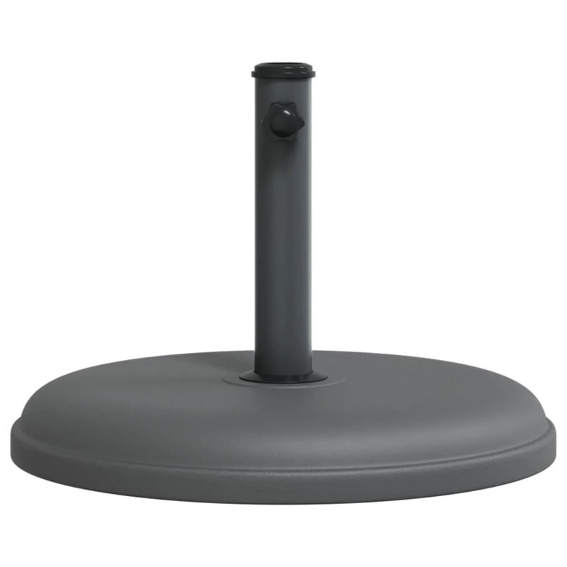 16.1kg Plastic And Concrete Umbrella Base, Dark Grey