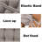Adirondack Chair Cushions, Outdoor Seat Back Cushion For Patio Furniture-1677002786-1677002787