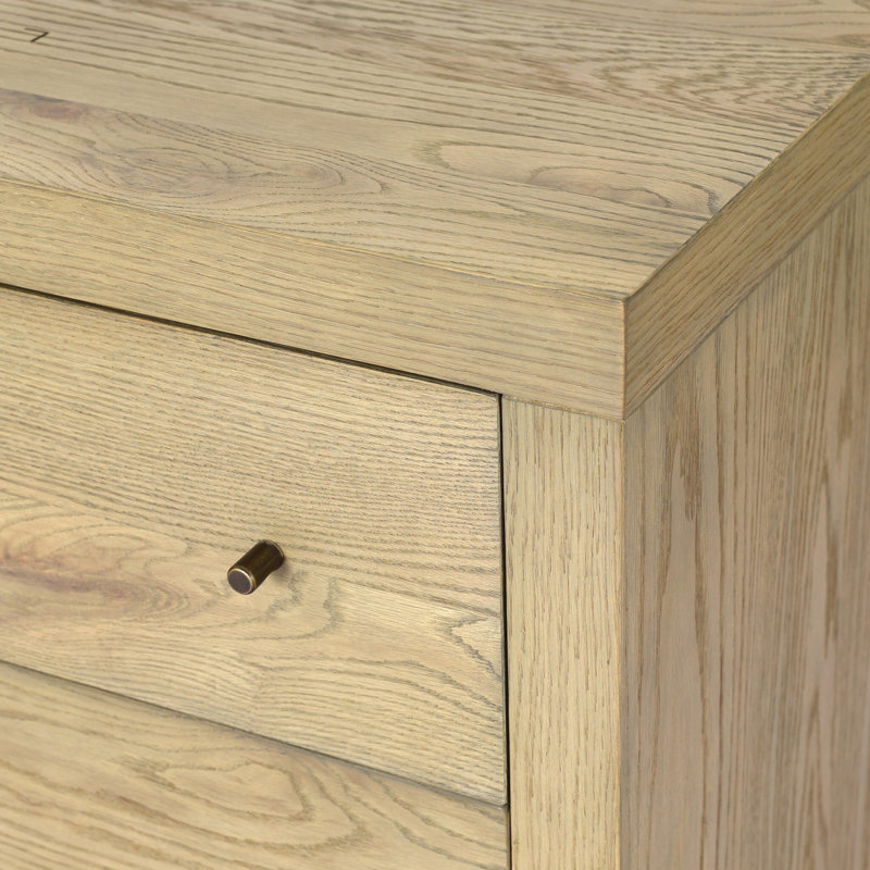 Torrington Charging Nightstand-Umber Oak, Sandy Oak
