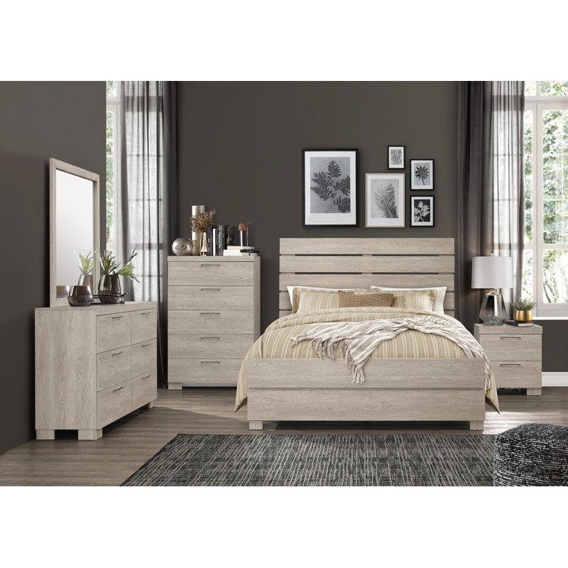 Ensemble de chambre à coucher configurable Zephyr, Double