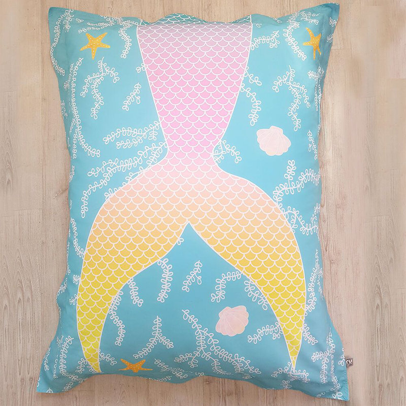 Printed Junior Squarbie Beanbag And Footstool Bundle