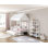 Lit gigogne avec roulettes, meubles de chambre à coucher 1 pièce