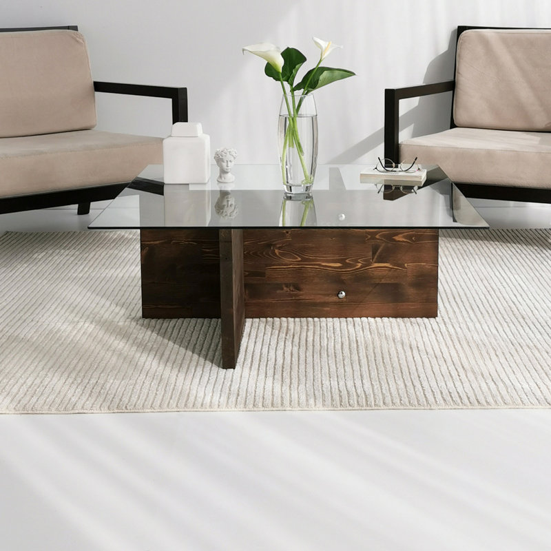 Dhvip Cross Legs Coffee Table