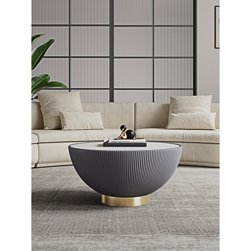 Table basse Sintered Stone, Noir