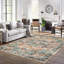 Tapis oriental en polyester bleu / brun Otani-943910029