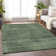 Premium Machine Washable Prisco Olive Rug