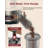Tuni G3 64mm Flat Burr Coffee Grinder, 100 Grind Settings Electric Espresso Grinder with Single Dose Set | Commercial Grade Precision, Touchscreen | Anti-Static Tech | Stainless Steel (Silver)-122494780